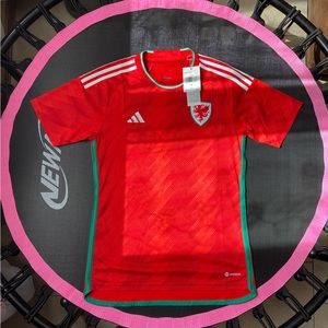 Adidas Wales 2022-2023 Home Jersey S
